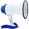 Megaphone Bullhorn Cheer Horn Mic Recording Siren Blow Horn Rechargeable Battery Hand Held Mega Phone Loudhailer